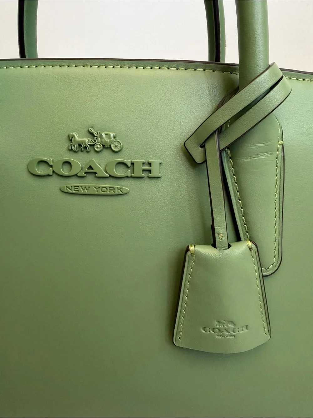 COACH Andrea Carryall Bag In Signature Jacquard/ Canvas